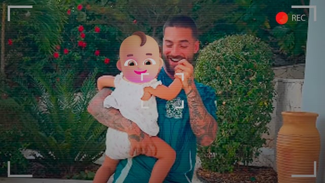 Maluma muestra por primera vez el rostro de su hija vez en video bailando