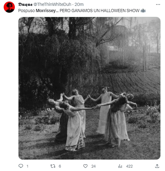 Memes porque Morrissey pospuso concierto en el Palacio de los Deportes