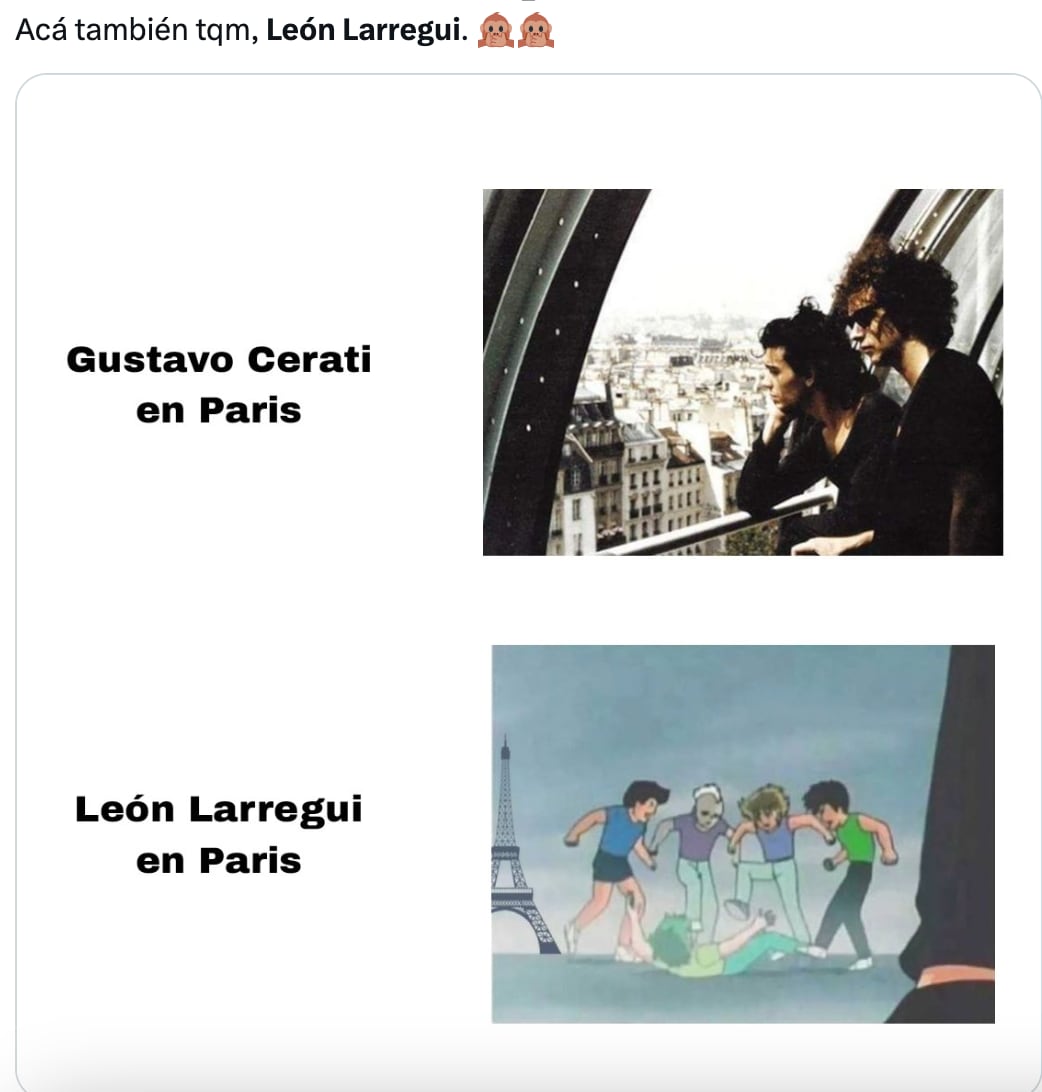 Memes de León Larregui golpeado en París