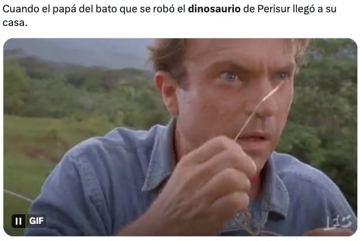 Memes del dinosaurio robado de Perisur del Jurassic World: The Exhibition