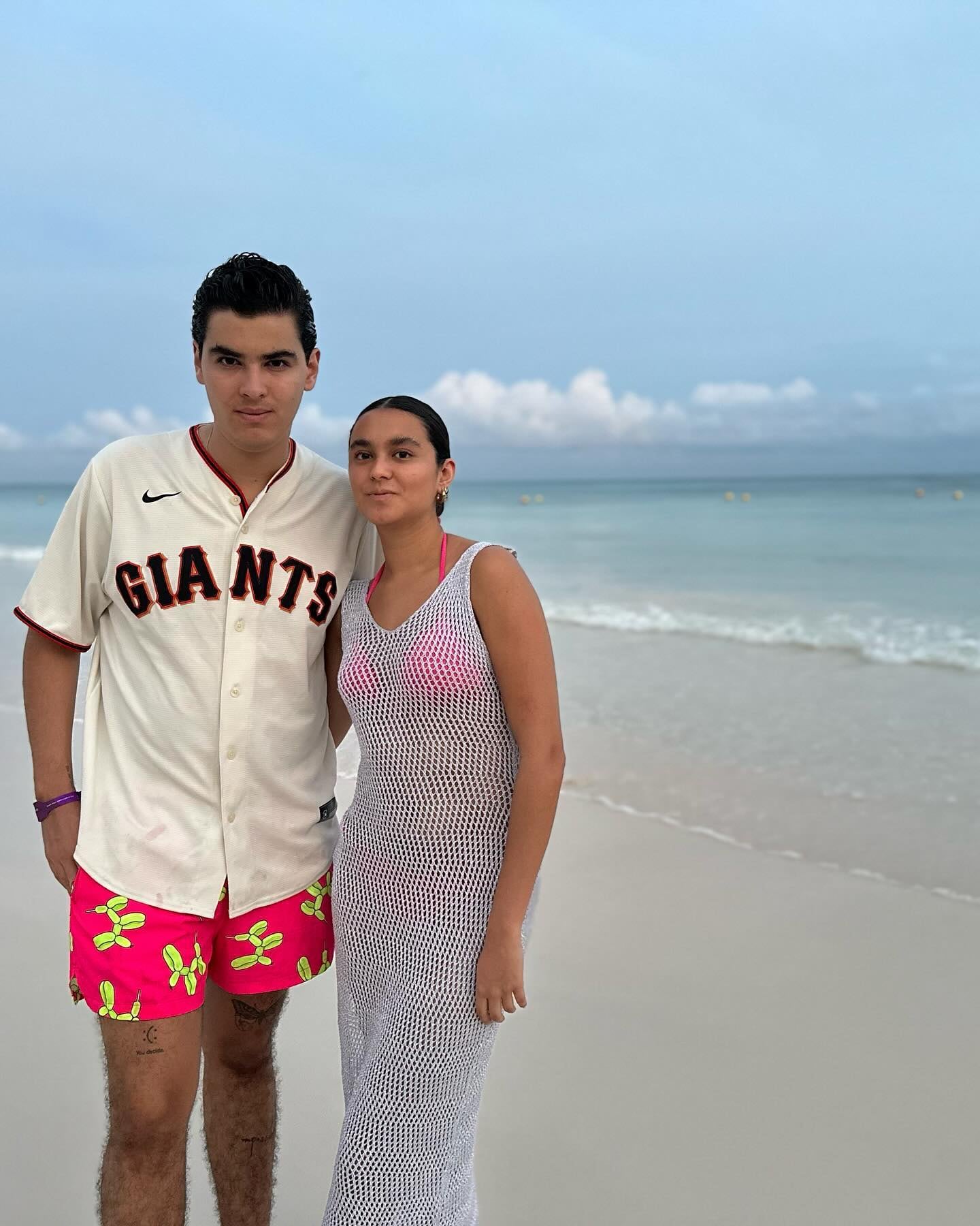 Hijo de Rafael del Villar con su otra hija, Valeria.