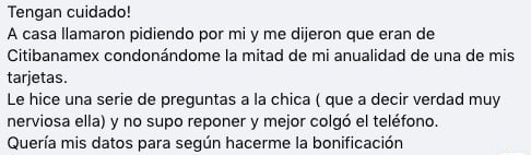 Fraudes de ciberdelincuentes que se hacen pasar por Banamex