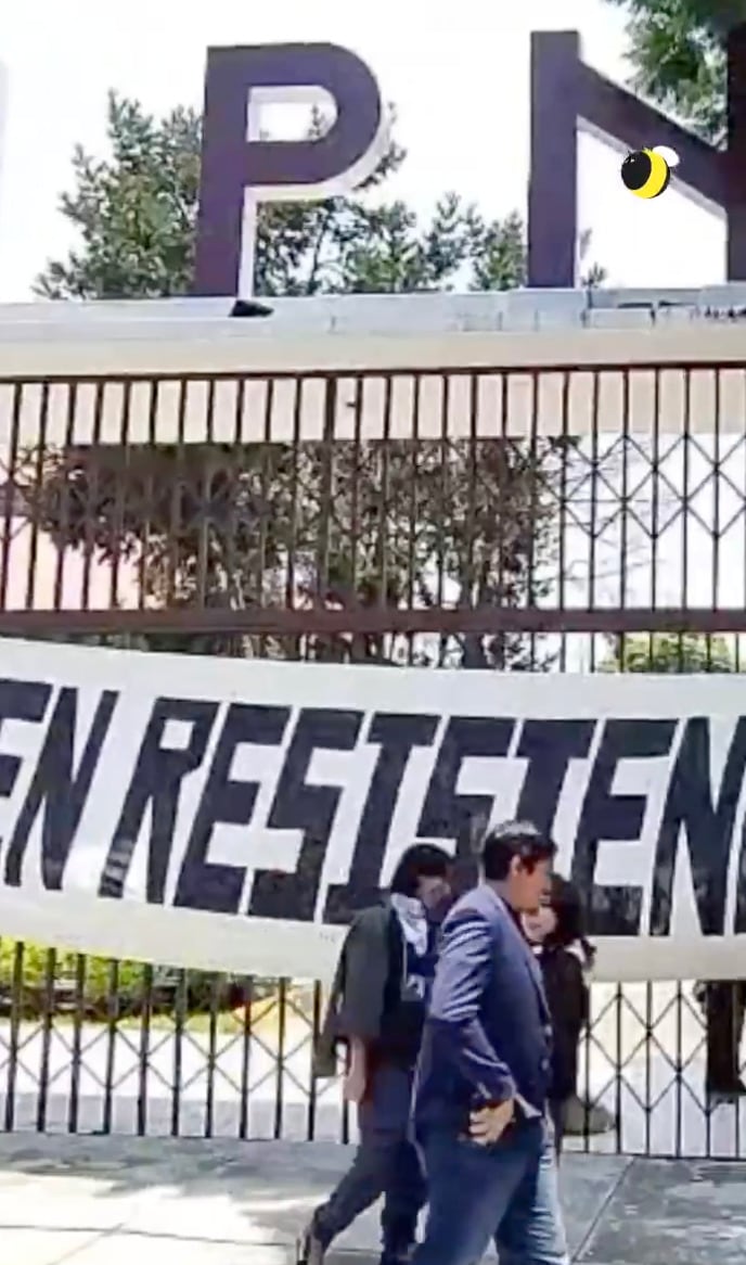 Estudiantes del IPN mantienen bloqueo en Canal Once; instalaciones no serán entregadas hasta que Arturo Sandoval renuncie