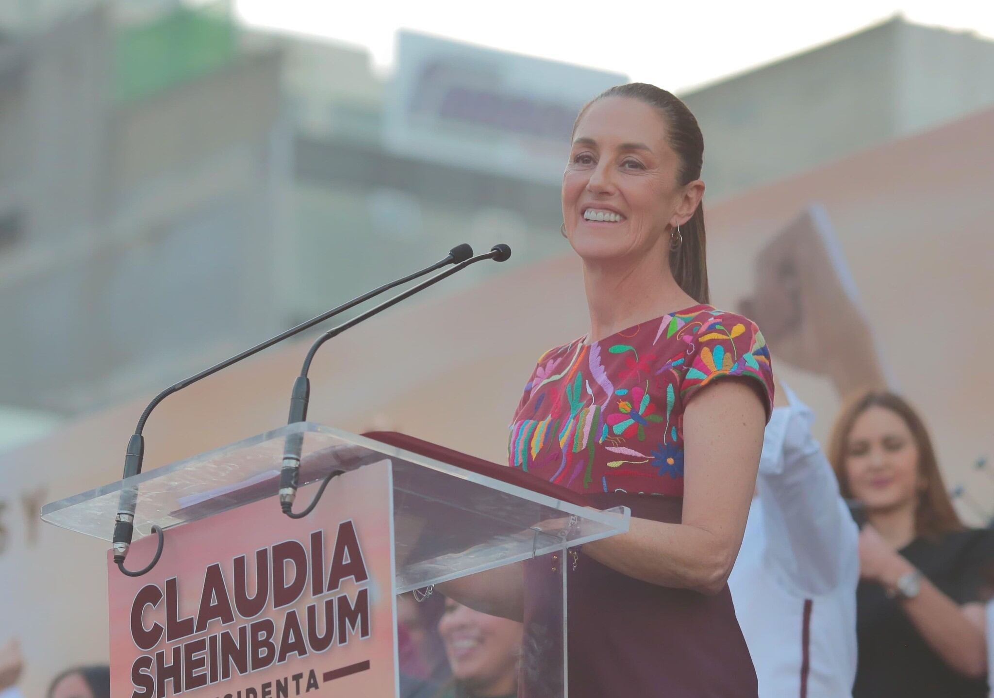 Claudia Sheinbaum, candidata de Morena a la presidencia