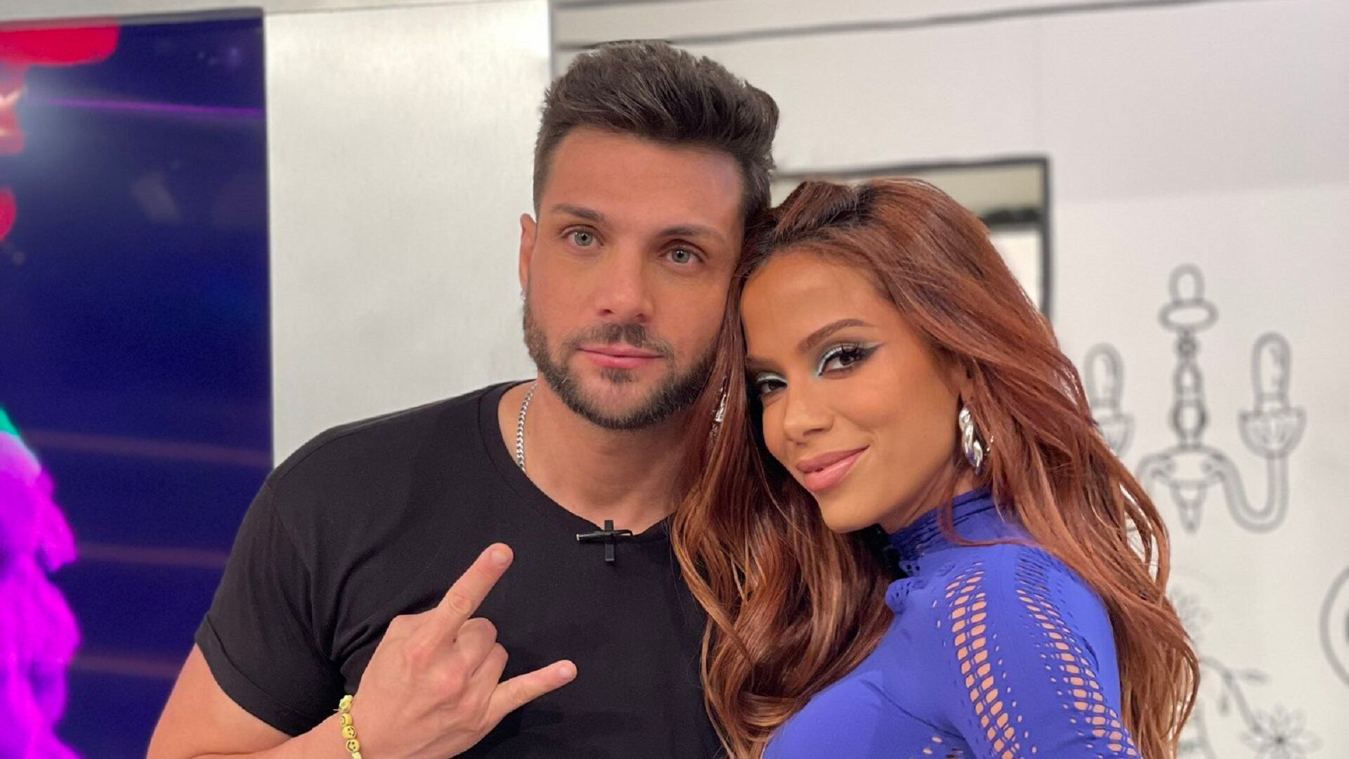Anitta y Nicola Porcella