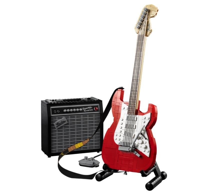 LEGO lanza la guitarra Fender Stratocaster