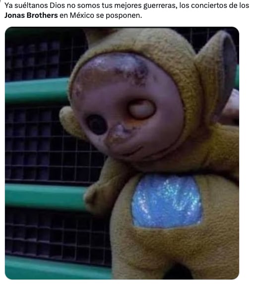 Los memes de la cancelación de los conciertos de los Jonas Brothers en México