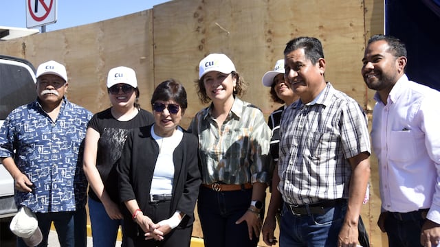 Lilia Cedillo coloca primera piedra del nuevo edificio para docentes en CU2