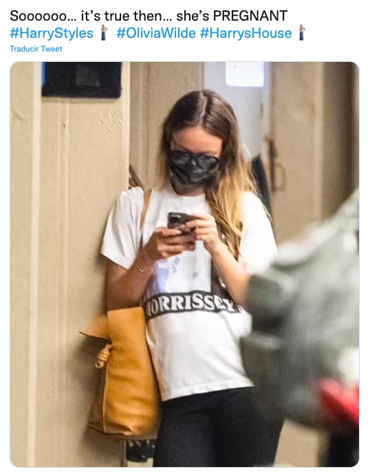 Foto de Olivia Wilde con supuesto embarazo