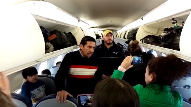 La familia decidió no viajar con el presidente