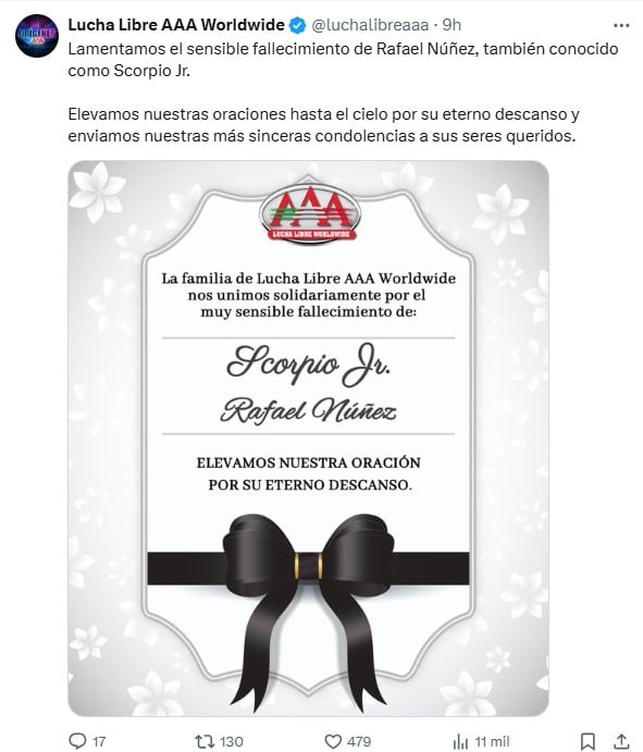 Comunicado de la AAA