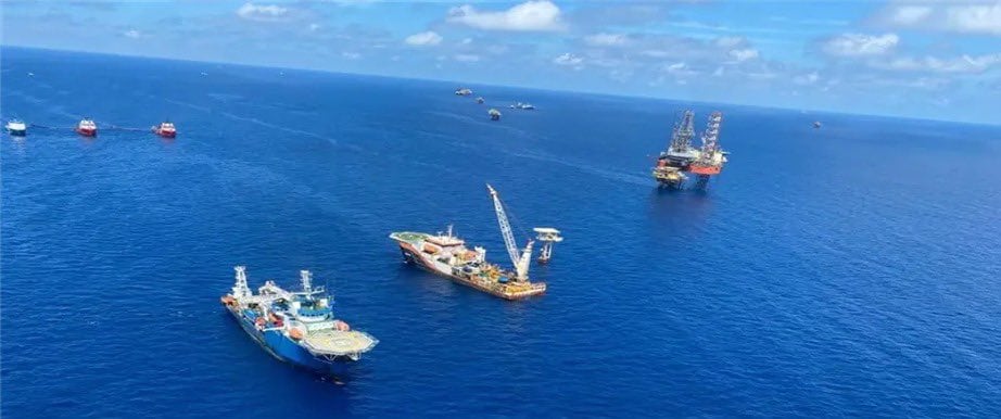 Pemex detalla acciones para contener derrame de hidrocarburo en el Golfo de México
