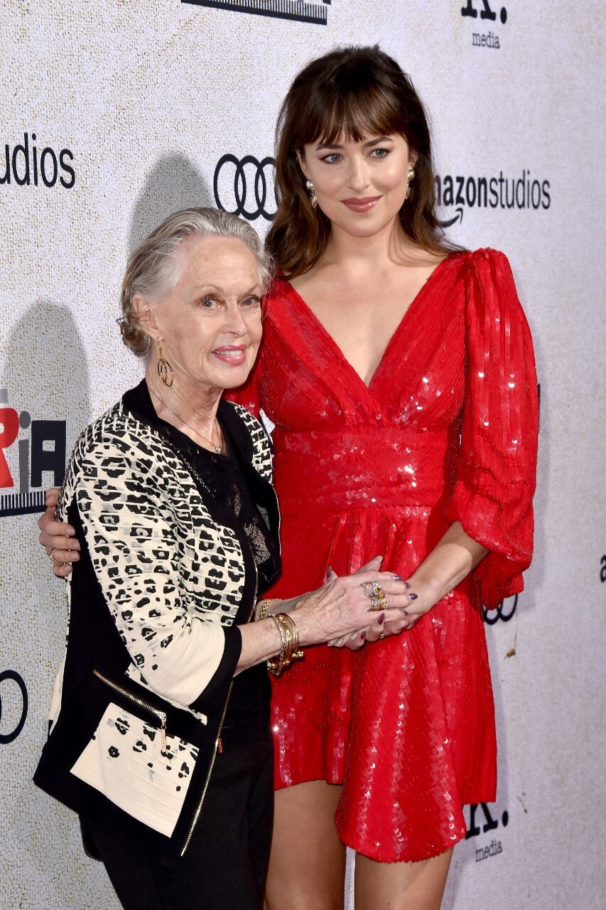 Dakota Johnson y Tippi Hedren
