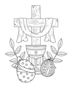 Dibujo de Pascua