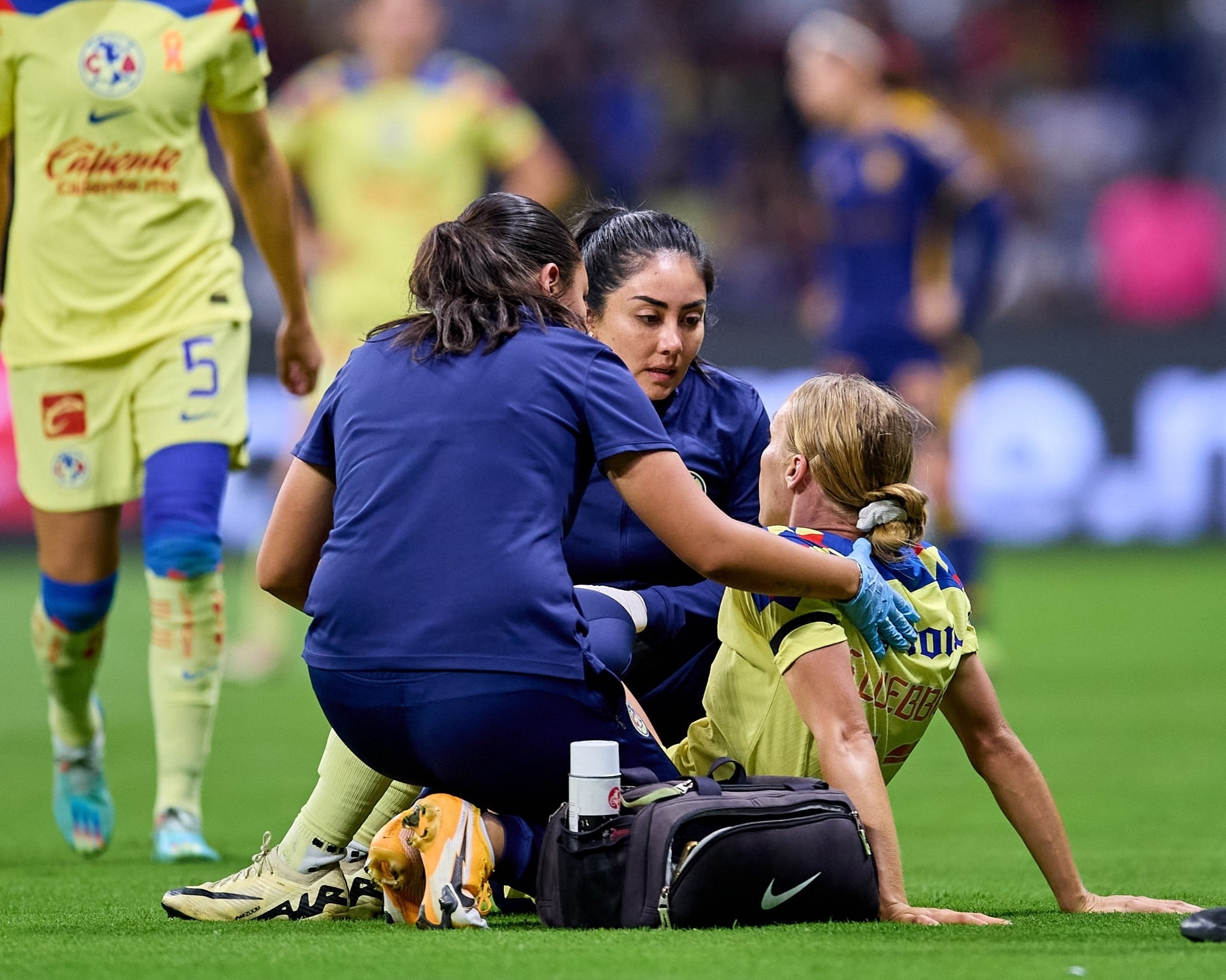 Sarah Luebbert podría ser baja para la semifinal de vuelta