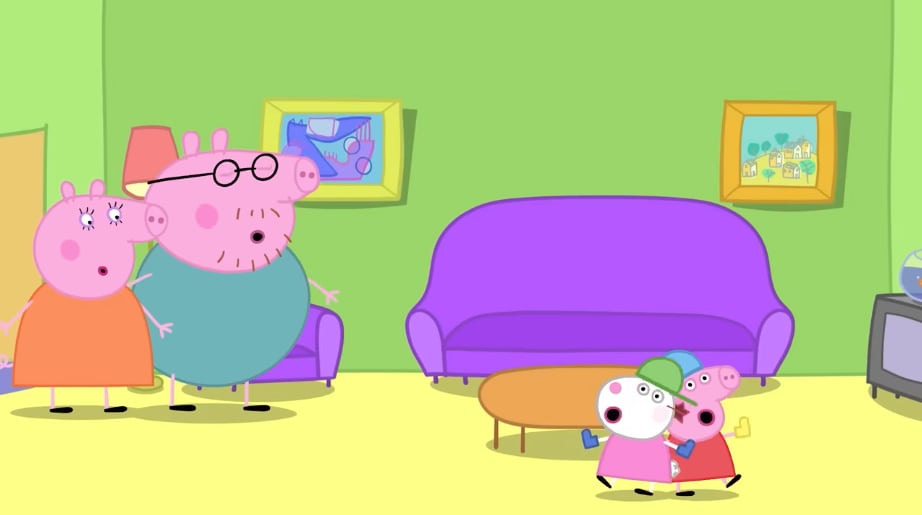 Peppa Pig para el Día Opuesto