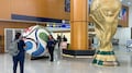 La fiebre mundialista alcanza a los aeropuertos