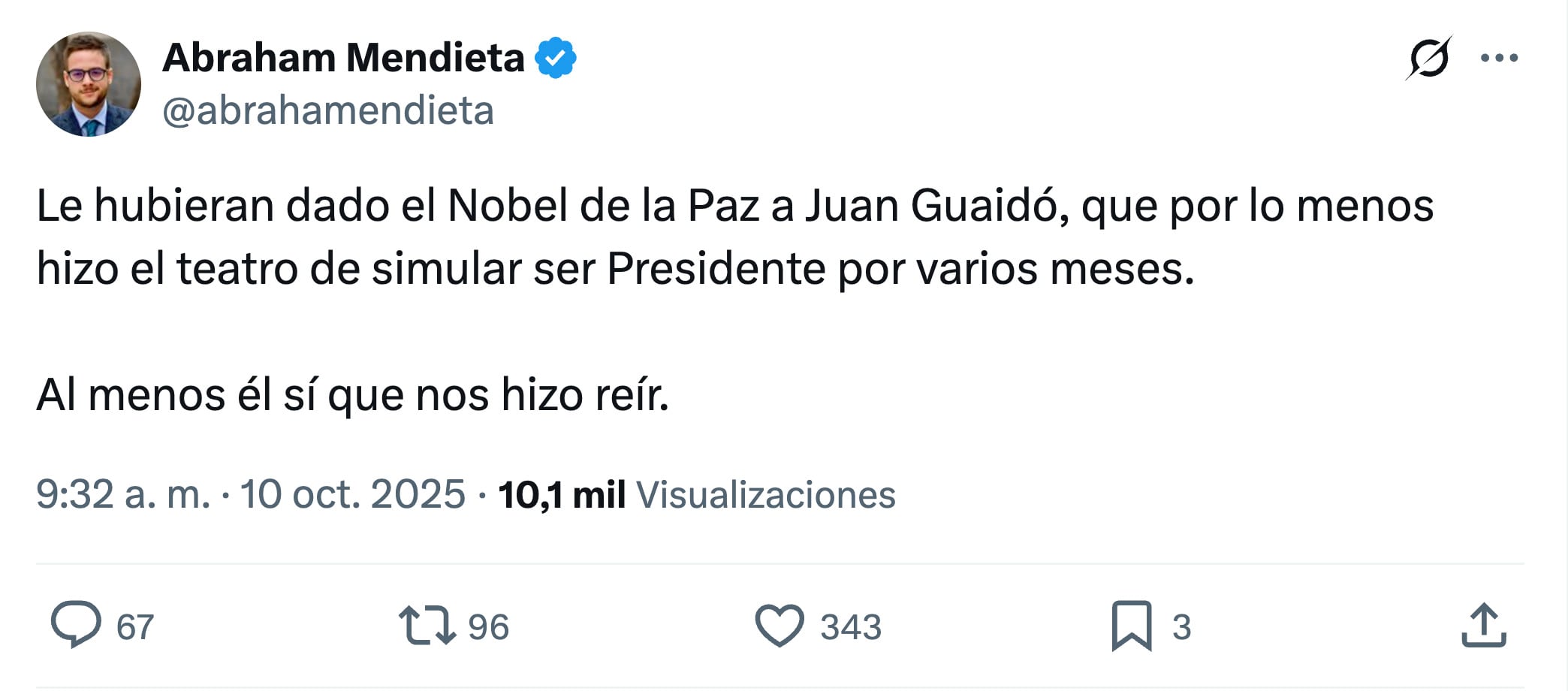 Morena arremete contra Nobel de María Corina Machado
