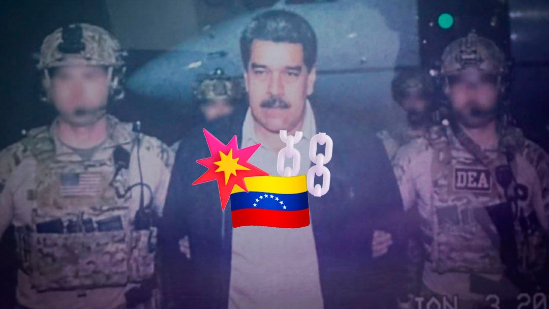 Foto de la captura de Maduro