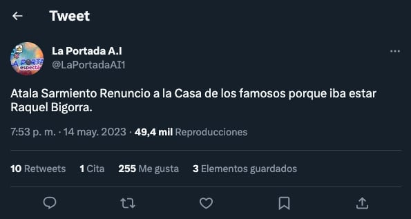 Llegada de Raquel Bigorra a La Casa de los Famosos México provoca salida de Atala Sarmiento