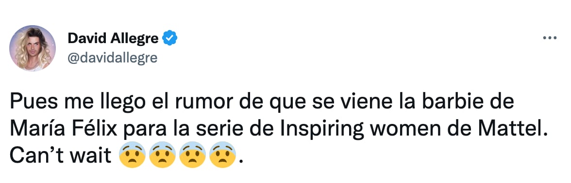 Filtración Barbie María Félix