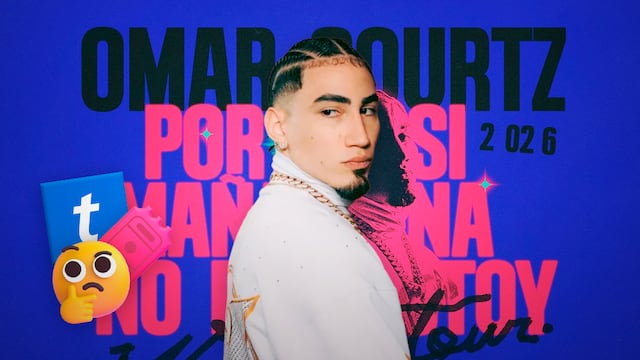 ¿Todavía hay boletos en Ticketmaster para Omar Courtz en México?