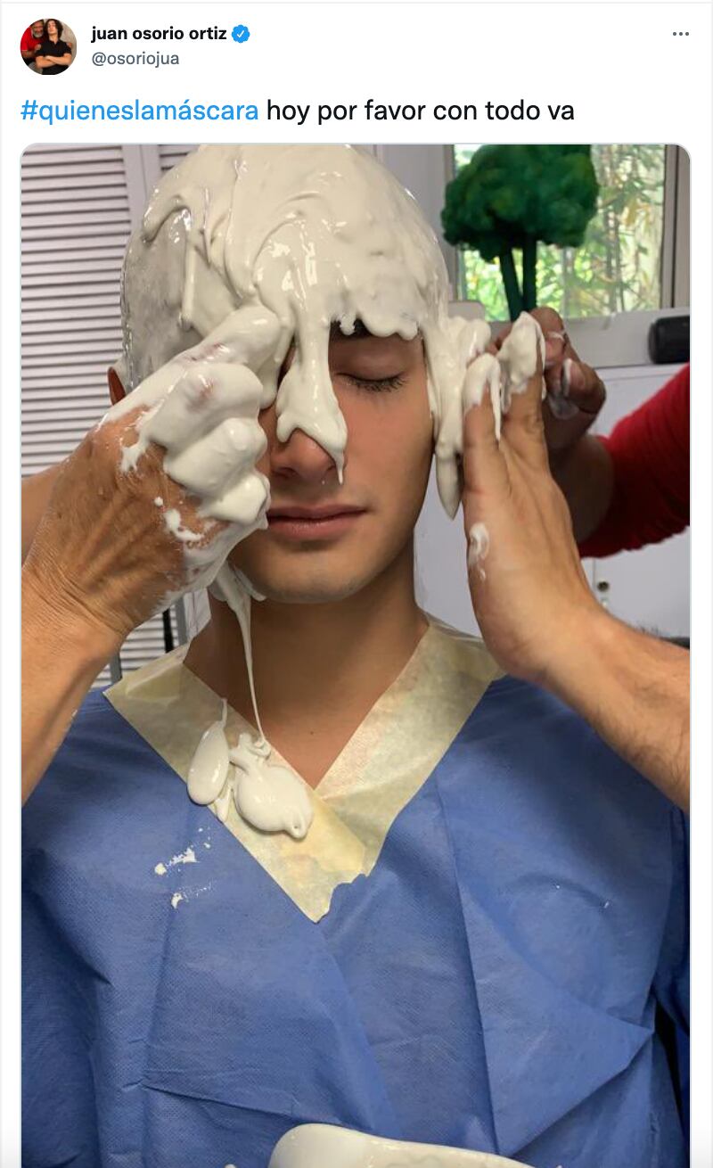 Juan Osorio sobre Hueva en 'Quién es la Máscara'