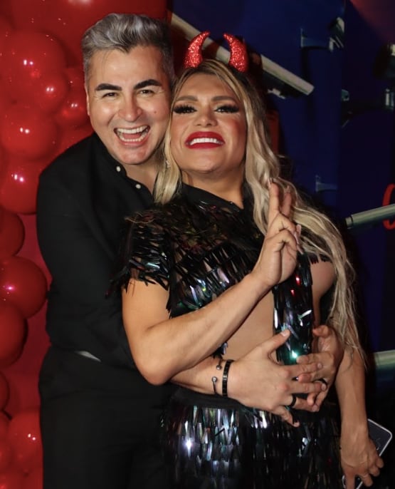 Omar Landa Cabada y Wendy Guevara