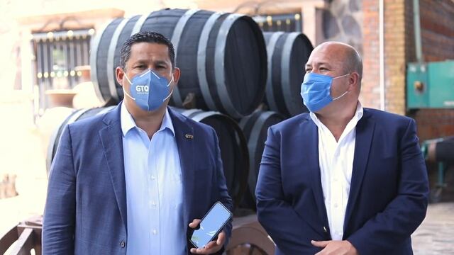 Diego Sinhue y Enrique Alfaro