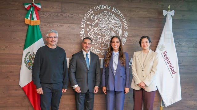 García Harfuch y Libia Dennise acuerdan nuevas acciones de seguridad en Guanajuato.
