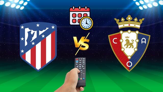 Atlético de Madrid va por otra victoria en casa ante el Osasuna