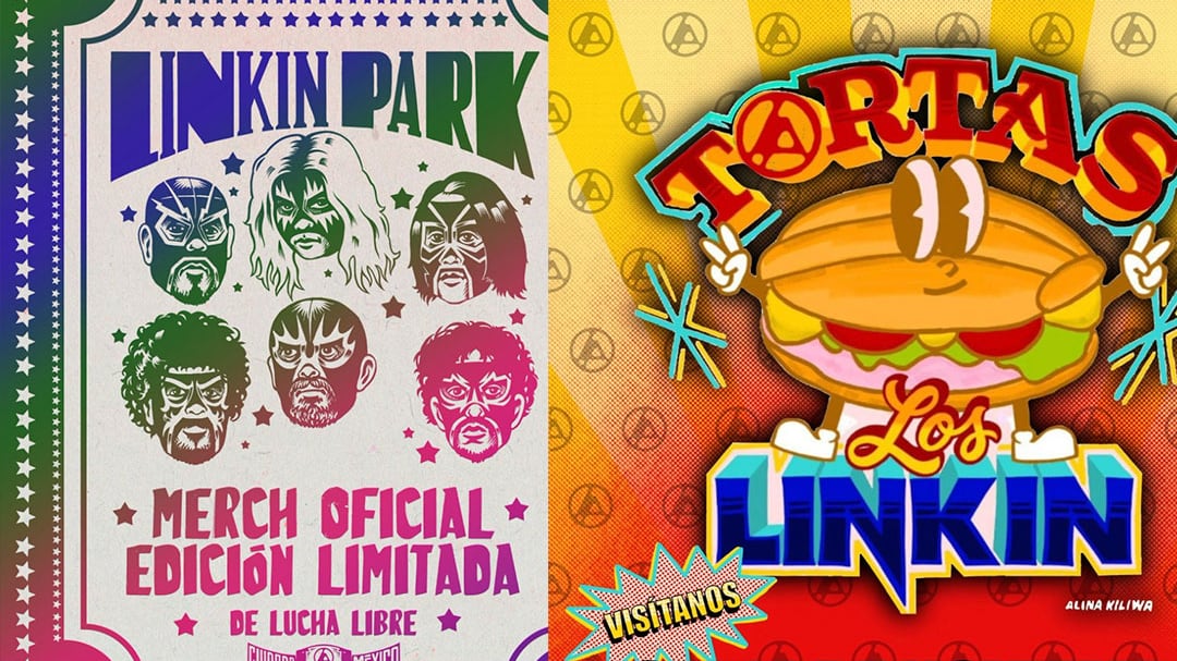 Linkin Park emociona a fans en CDMX con evento de lucha libre, tortas y merch oficial