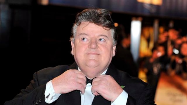 Robbie Coltrane, actor quien hizo a Hagrid en Harry Potter.