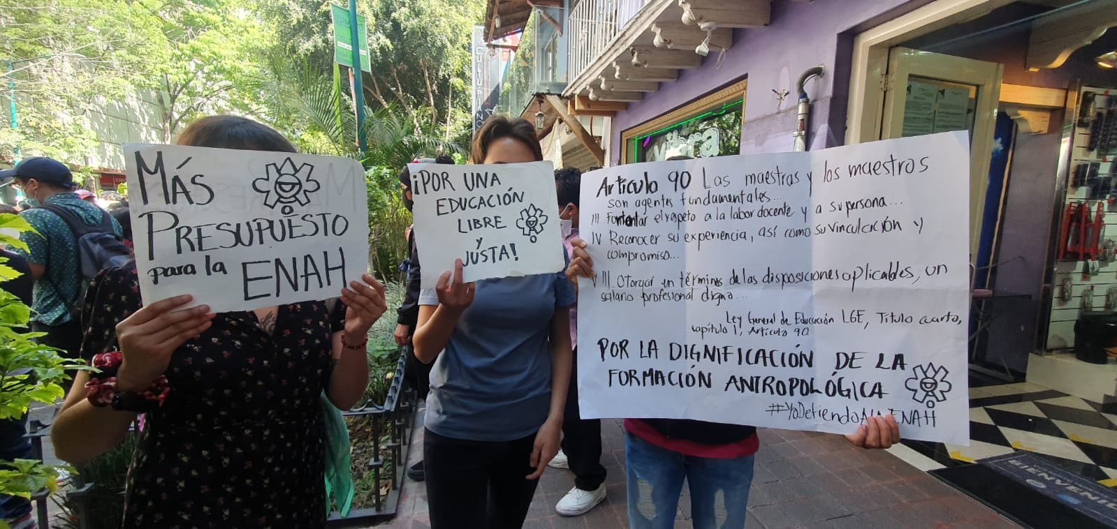 Estudiantes de la ENAH