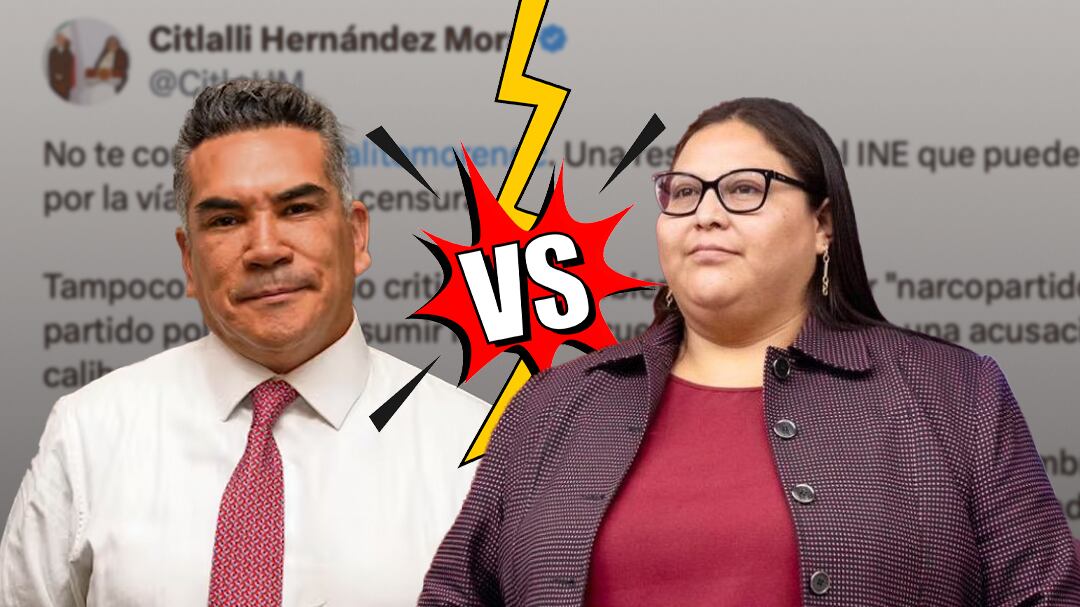 “No te confundas”: Citlalli Hernández responde a Alejandro Moreno por sanciones al PRI