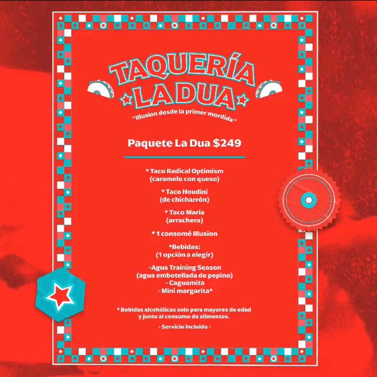 Dua Lipa abre taquería en CDMX; ubicación, horarios y por qué solo funciona durante sus conciertos