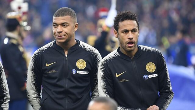 Mbappé y Neymar.