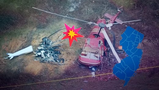 Helicópteros chocan en Nueva Jersey, Estados Unidos; hay al menos un muerto