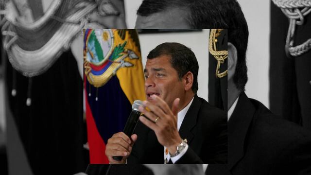 Rafael Correa cancela evento por amenazas de atentado