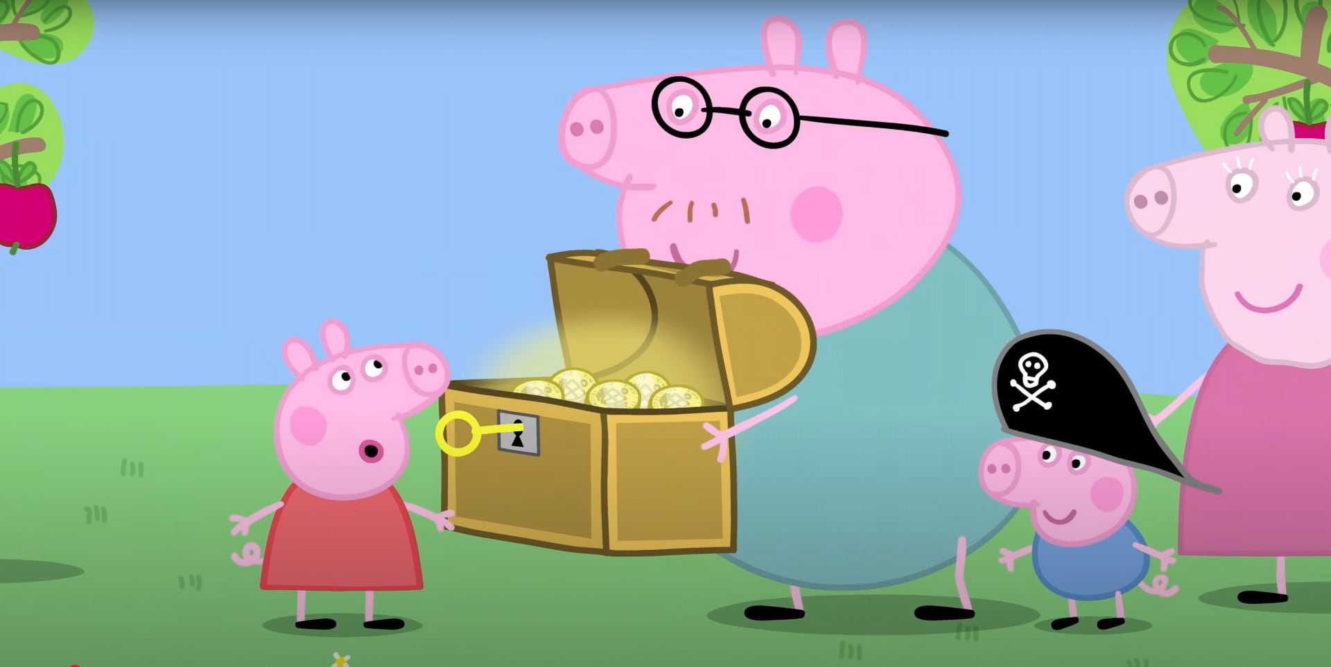 Capítulo completo en YouTube de La búsqueda del tesoro de Peppa Pig por el Día de Google Maps