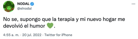 Christian Nodal ya toma terapia