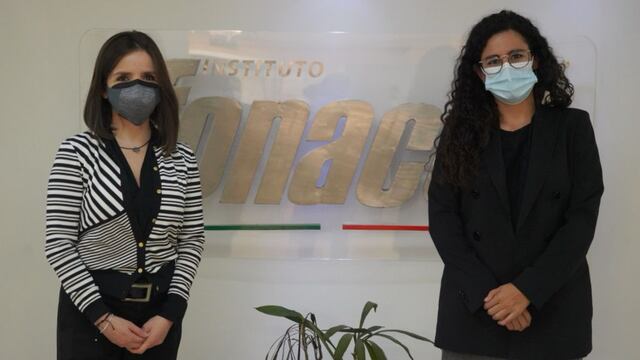 Laura Campaña y Luisa Alcalde