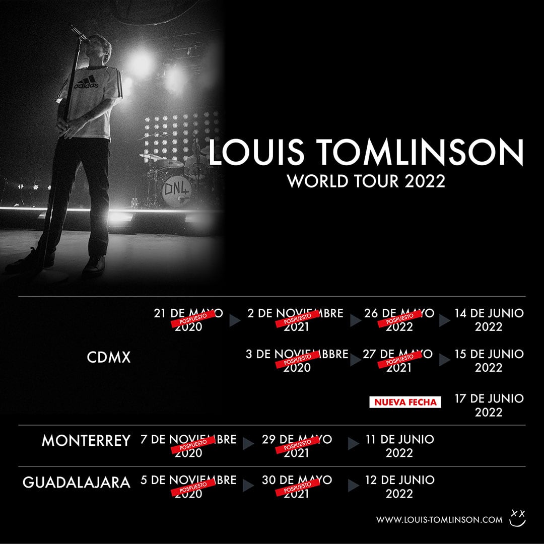 Louis Tomlinson anuncia nueva fecha para concierto en CDMX, Monterrey y Guadalajara
