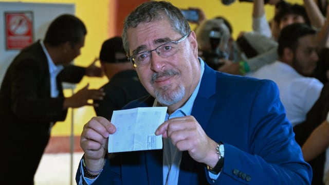 Bernardo Arévalo, presidente de Guatemala