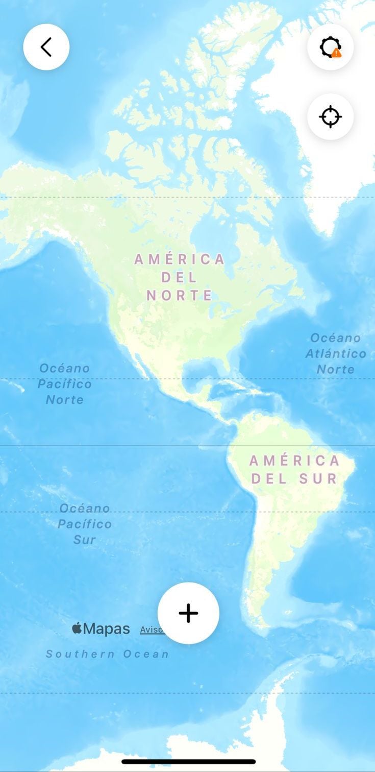 Mapa de ubicación Instagram