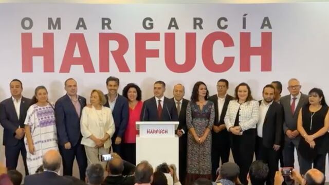 Omar García Harfuch en conferencia de prensa