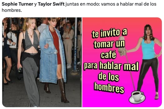 Salida de Taylor Swift y Sophie Turner provoca memes contra Joe Jonas