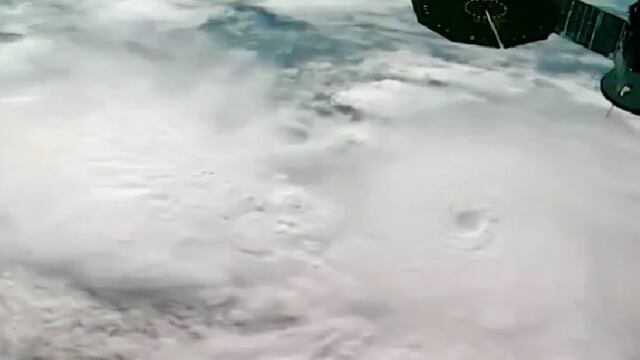 Huracán Milton categoría 5 fue visto desde el espacio