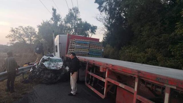 Accidente en carretera Tenango-Tenancingo deja 4 muertos