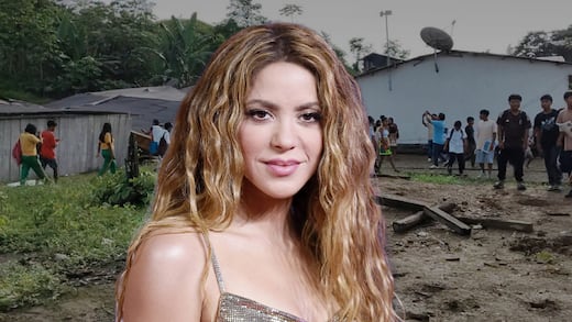 Shakira llega a Chocó para recorrer zonas afectadas por terremoto en Colombia
